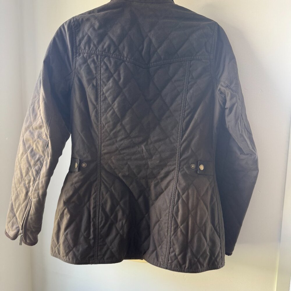 Barbour Waxed Quilted Jacket - Picture 2 of 9
